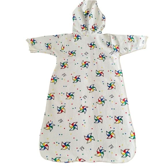 Vintage Baby Dior Terry One-Piece White 3-6 months - Picture 7 of 11